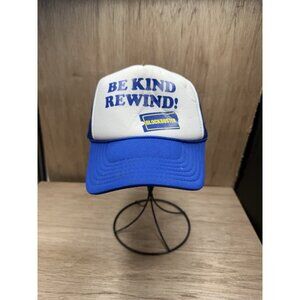 Vintage Otto BLOCKBUSTER VIDEO HAT * BE KIND REWIND! * Snap Back Trucker